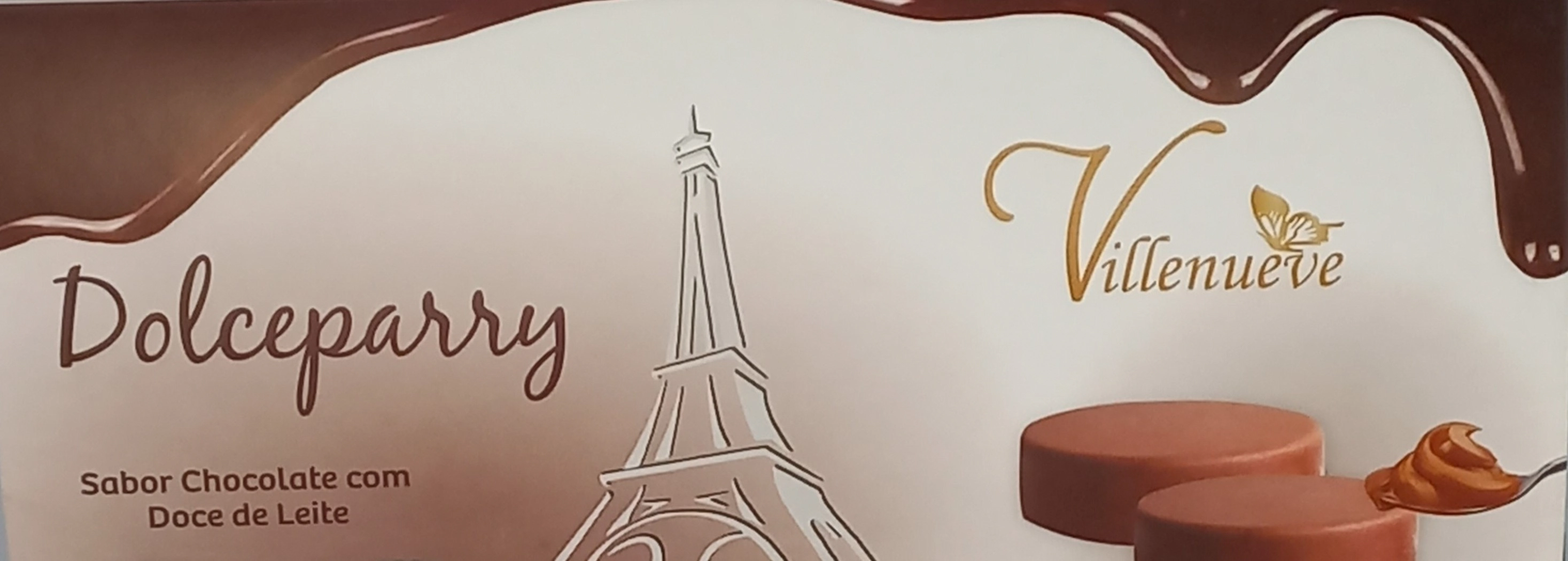 Dolceparry Sabor Chocolate Com Doce De Leite 150g