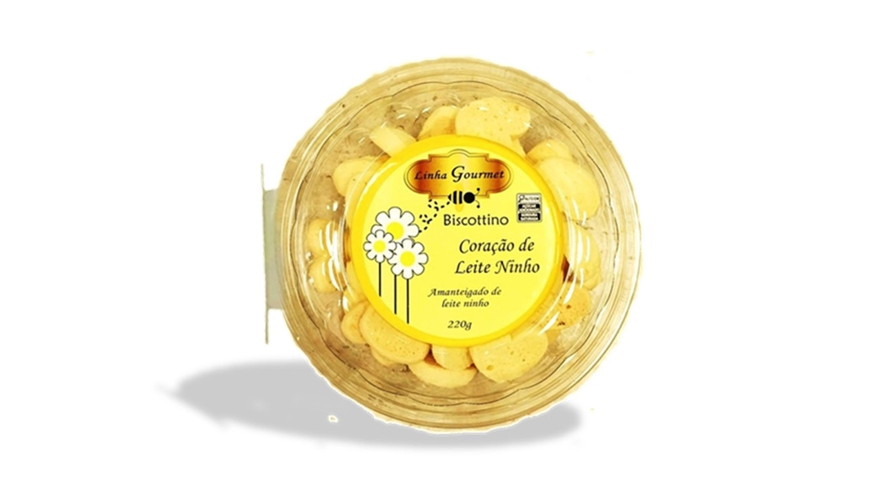 Biscottino Gourmet Cor Leite Ninho 220g