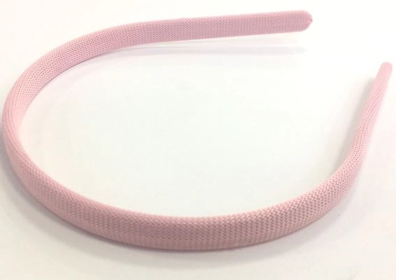 Tiara Forrada 10mm 6un Ref.035 04 Rosa Bebe
