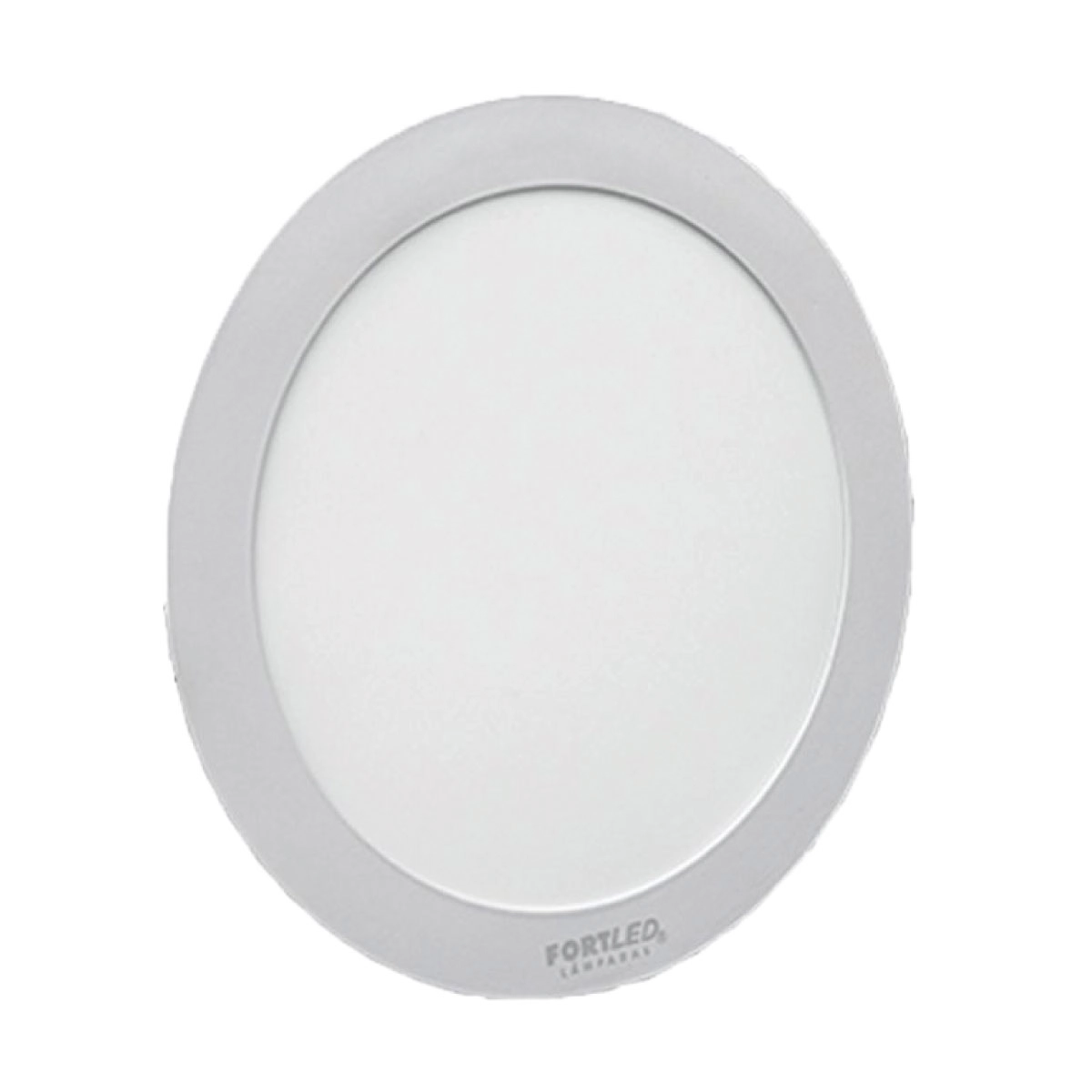 Painel Led 30w Redondo Branco Frio Embutir Fortled