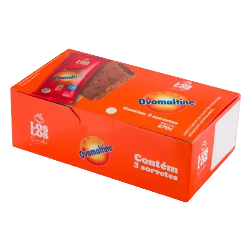 Pack Paleta Ovomaltine Los Los Caixa 270g 3 Unidades