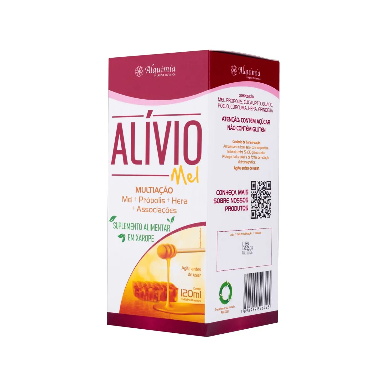 Alívio Mel Xarope 120 ml