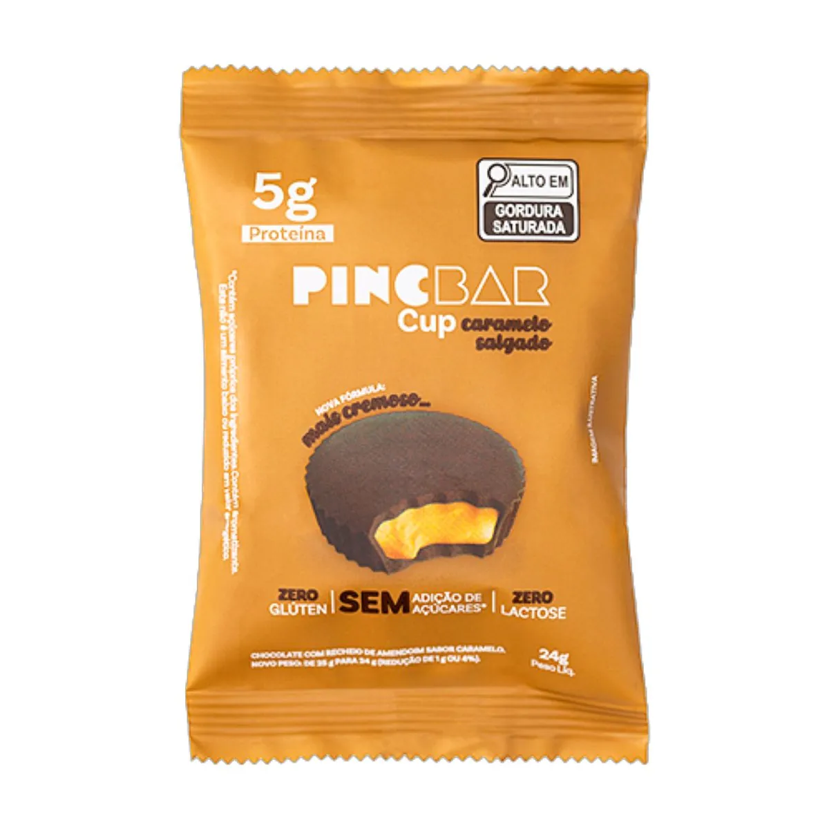 Pincbar Caramelo Salgado 25g Pincbar