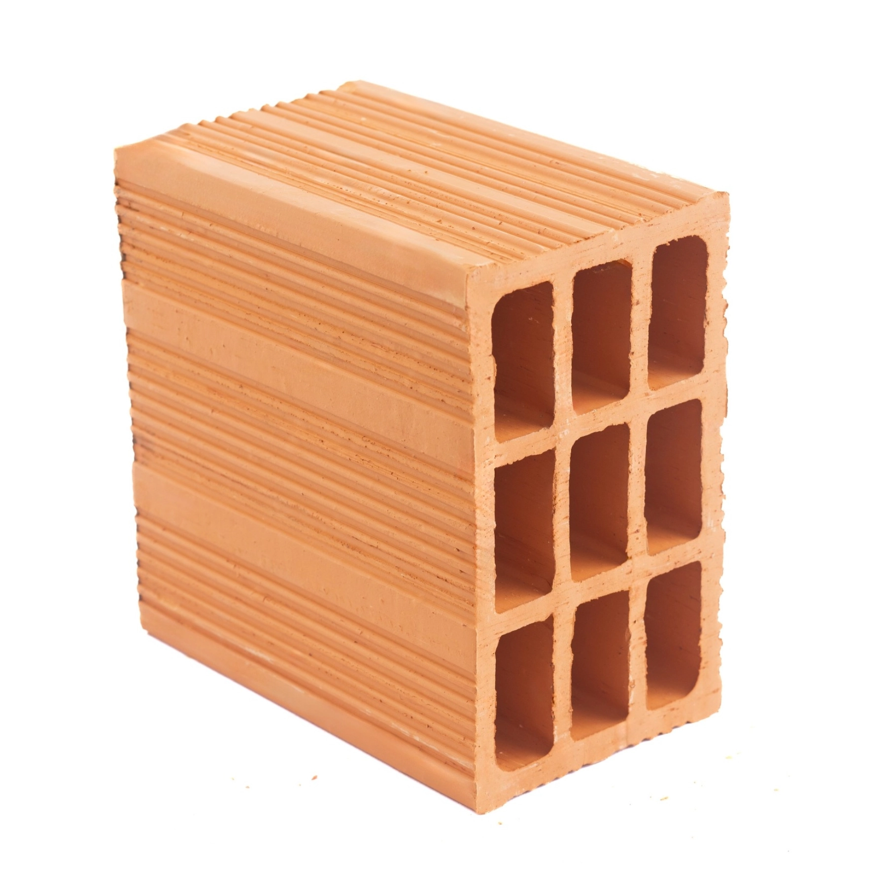 Tijolo Cerâmico Vedação 11,5x19x19cm 9 furos Olaria Rosso