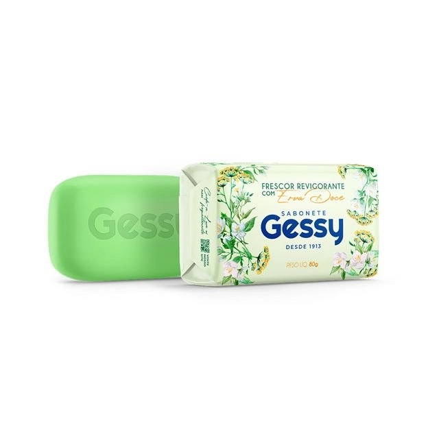 Sabonete Gessy 80g Erva Doce