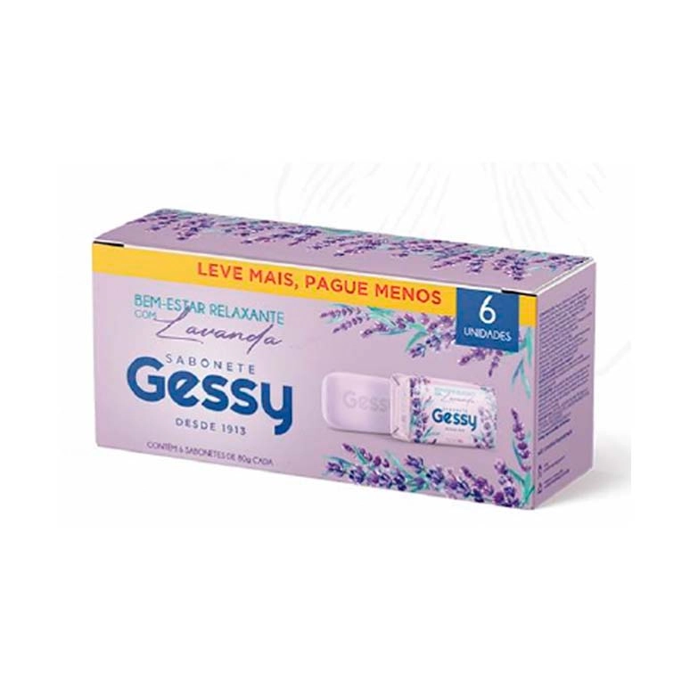 Sab Gessy Bem Estar C/lavanda 80gr Pacote