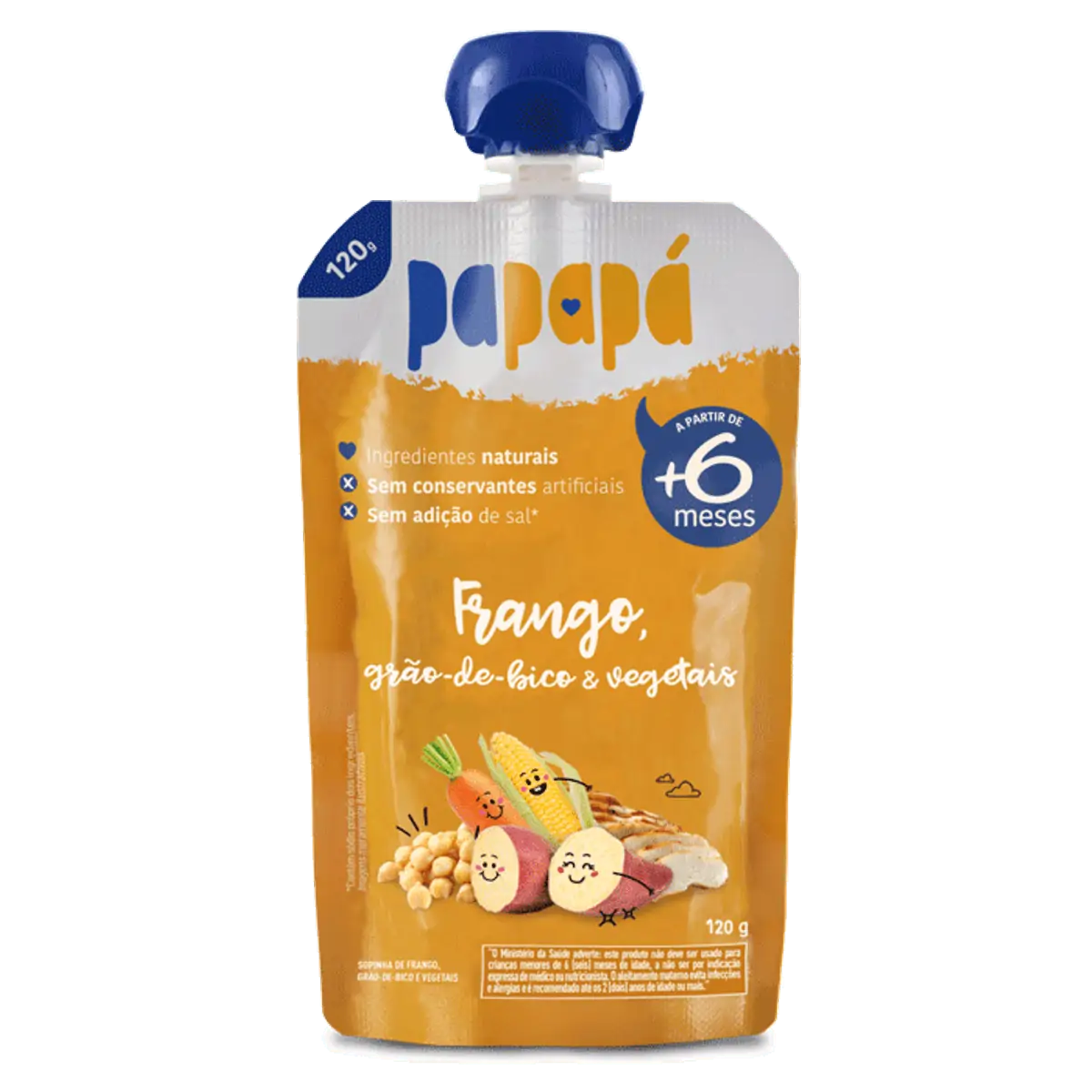 Papinha Papapa Sch 120g Fgo Veg