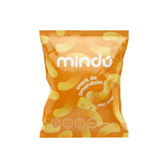 Snack Amendoim Queijo Mindu 50g