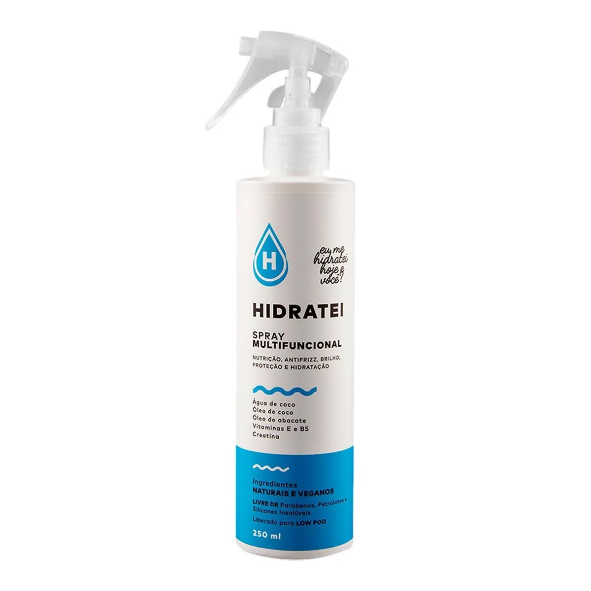 Spray Multifuncional Hidratei Frasco 250ml Borrifador