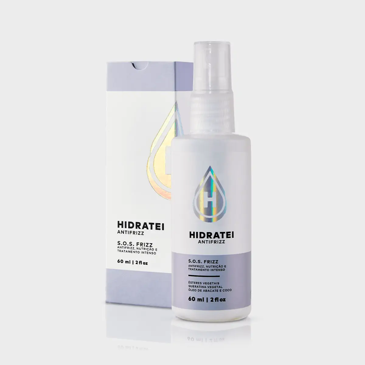 Máscara Líquida Anti Frizz S.o.s Hidratei 60ml