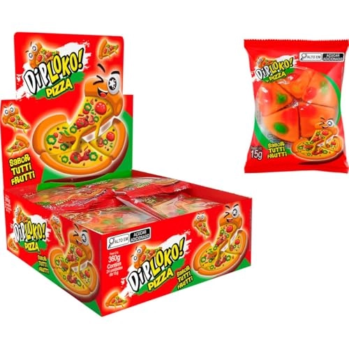Gelatina Diploko Fast Food Pizza 25g