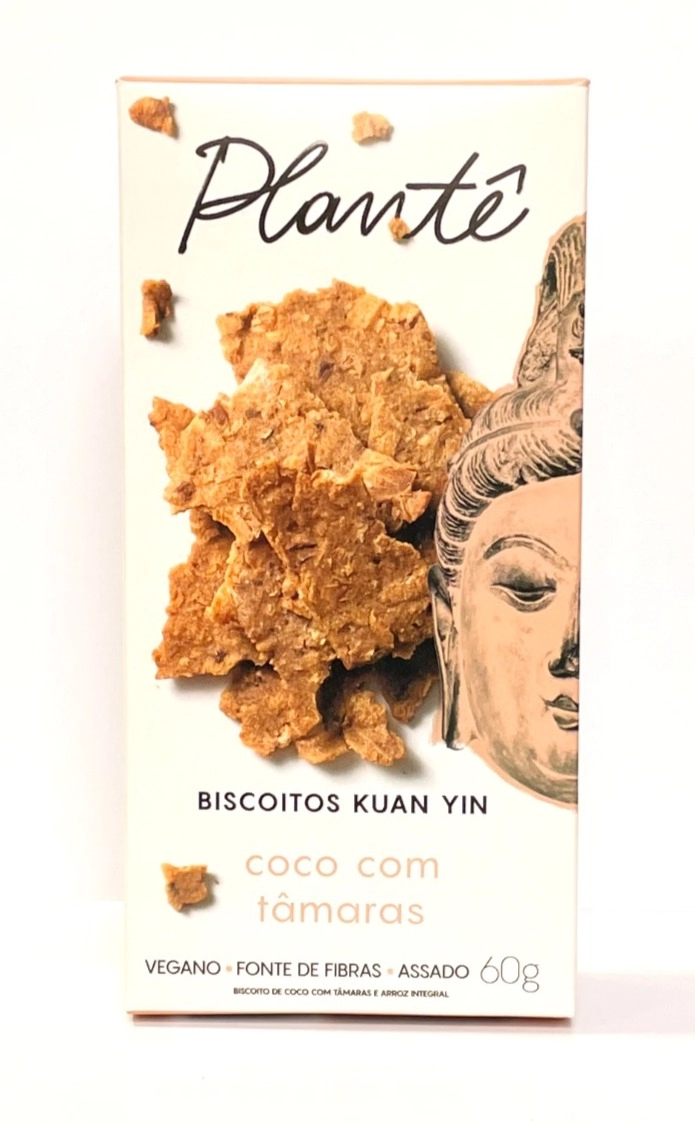 Bisc Kauan Yin Plante Vegano 60g Coco C/tamaras
