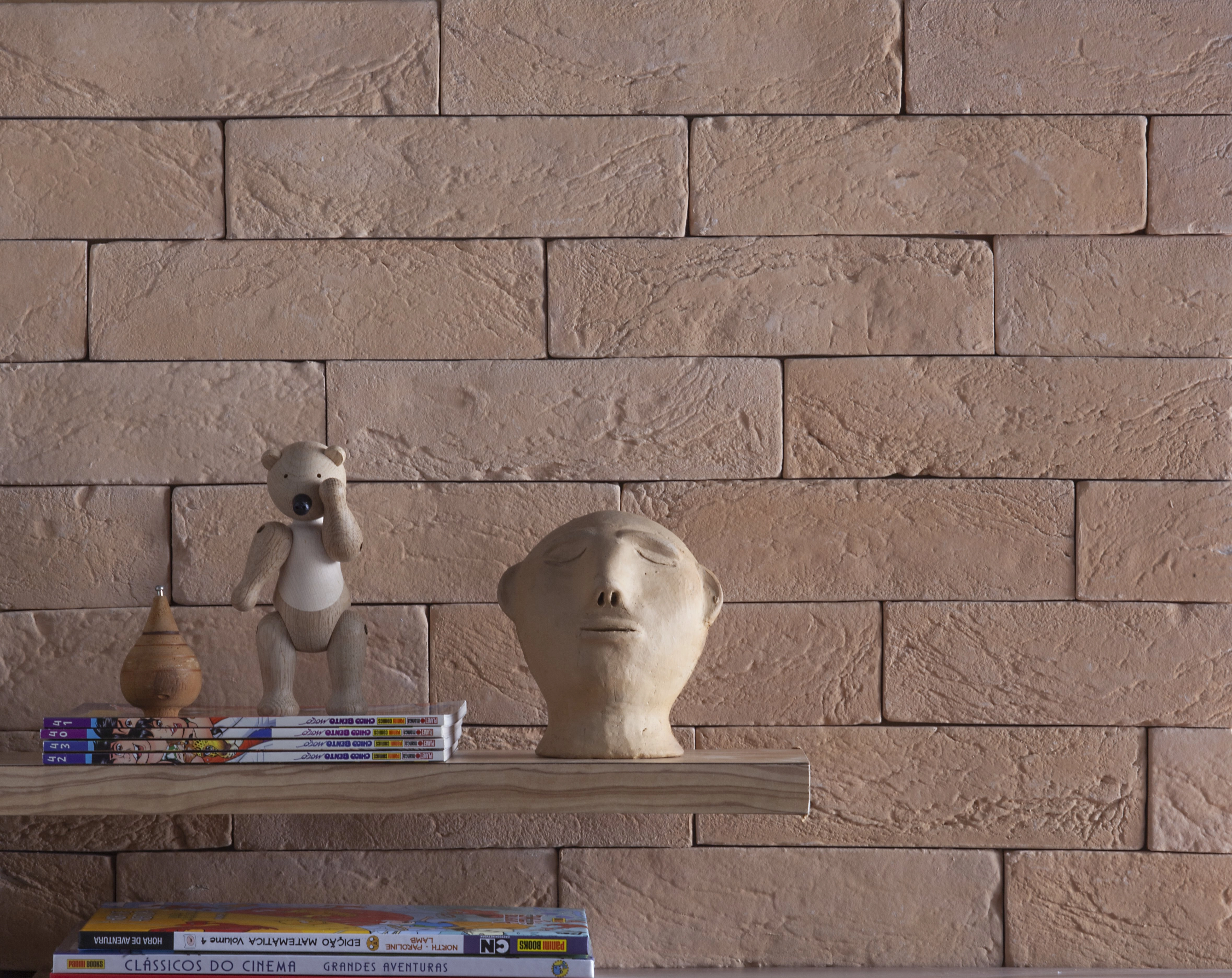 Revestimento de Parede Brick Naturale Terracota 6,5x25,5cm Lepri