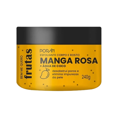 Esfoliante Facial E Corporal Manga Rosa Porán 240g
