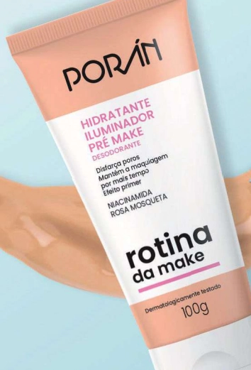 Hidr Facial Poran 100g Pre Make Hidratante