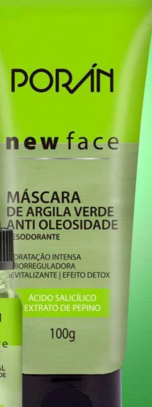 Masc Argila Poran 100g Verde