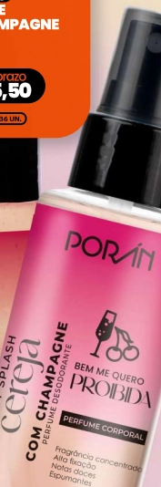 Body Splash Poran 160ml Cereja C/champa