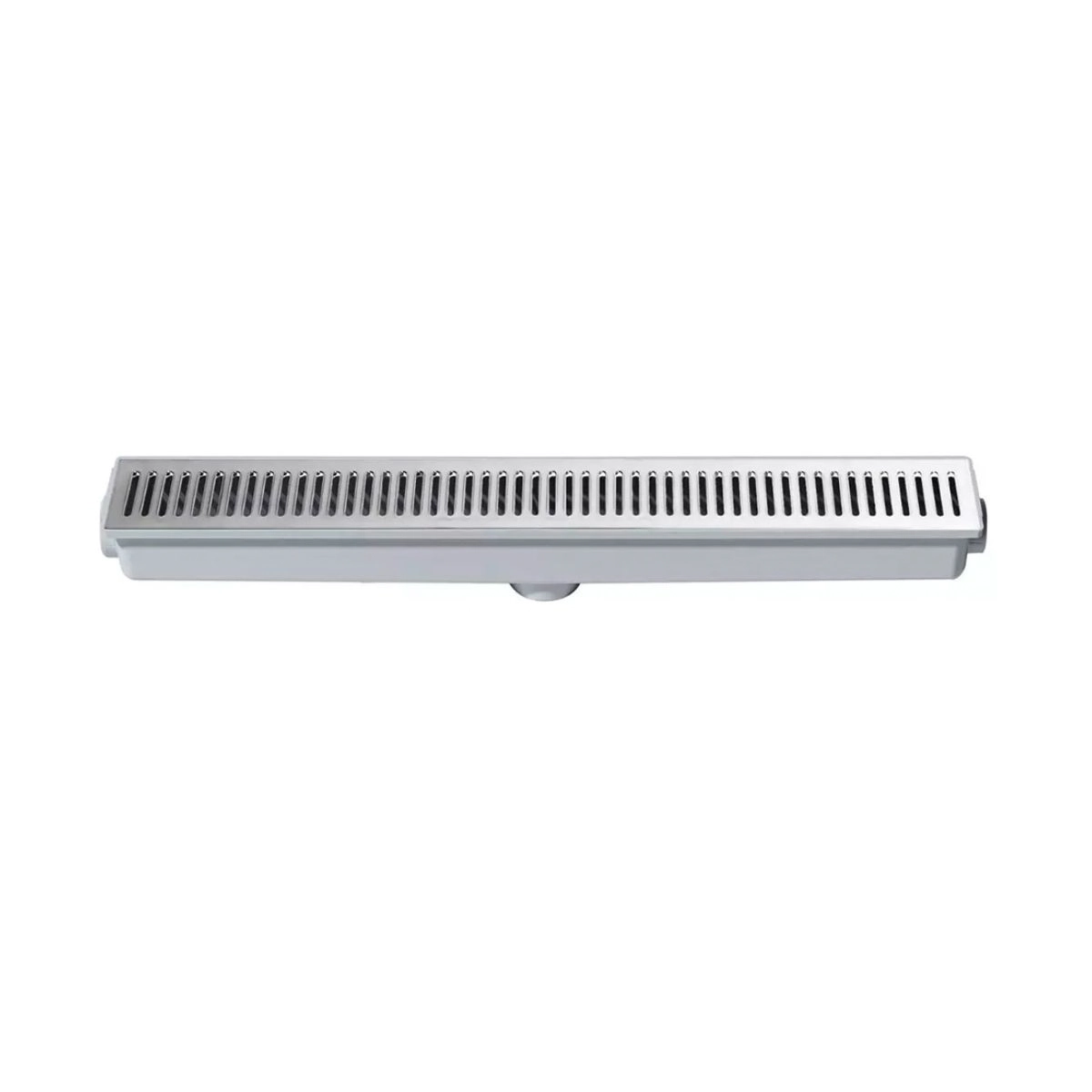 Ralo Linear Grelha Vazada 7x52cm Cromado