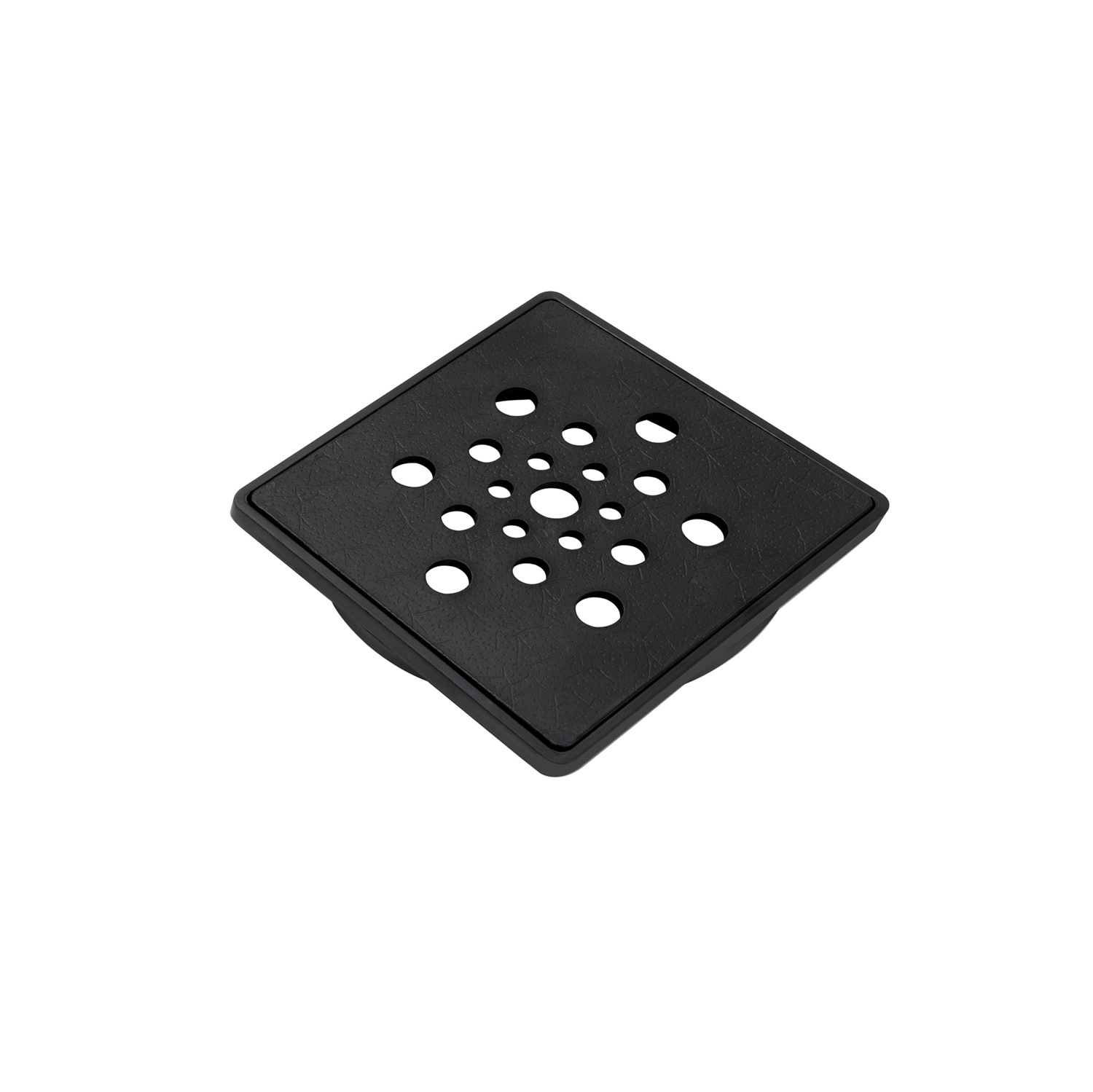 Conjunto Ralo E Porta Grelha 10x10 Cm (preto)