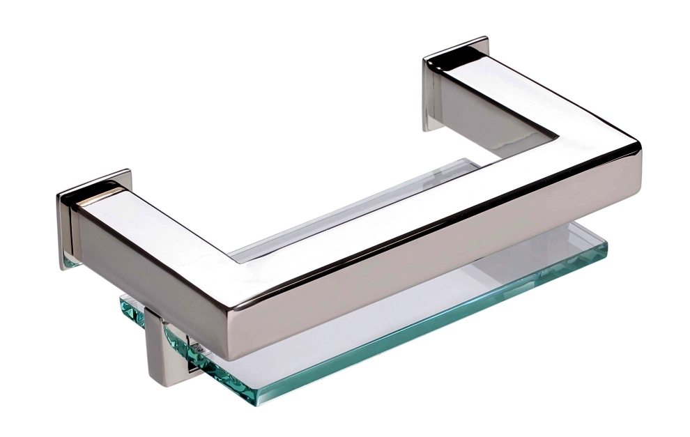Porta Sabonete Saboneteira De Banheiro Em Aço Inox Polido Brilhante Linha Larissa Stainless La1315