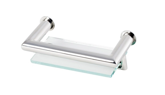 Porta Sabonete Saboneteira Banheiro Em Aço Inox Polido Brilhante Linha Tessália Stainless Te6146