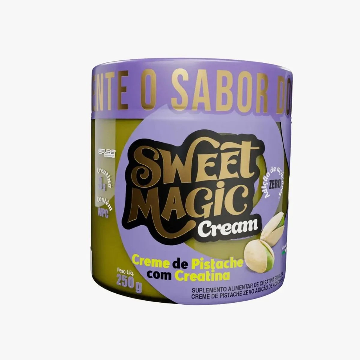 Pasta Sweet Magic Cream Proteina e Creatina 250g Pistache Canibal Inc