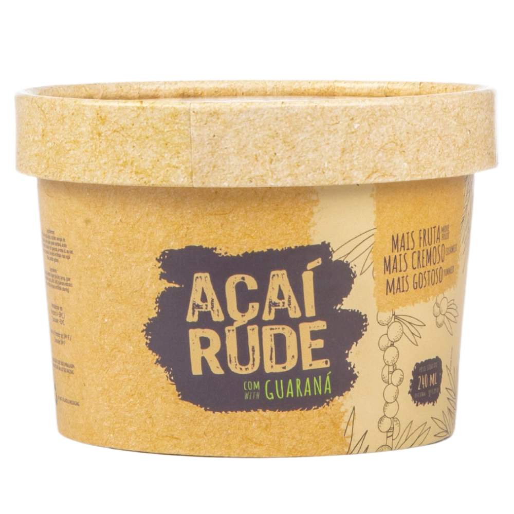 Acai Rude 240ml Com Guarana