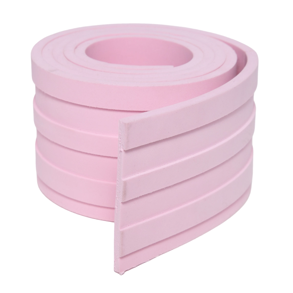 Painel Ripado Decorativo Quarto Eva Autocolante 10cm - 2,5m Rosa