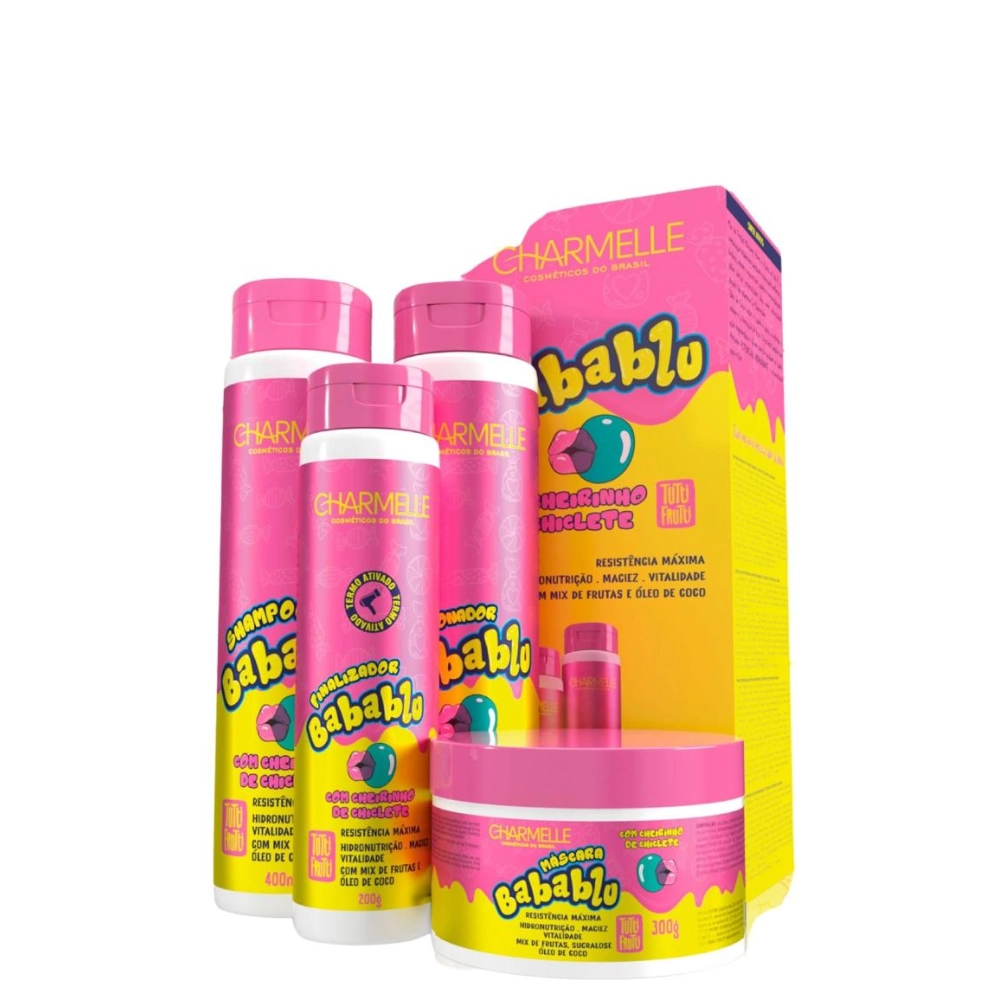 Kit Capilar Babablu Charmelle