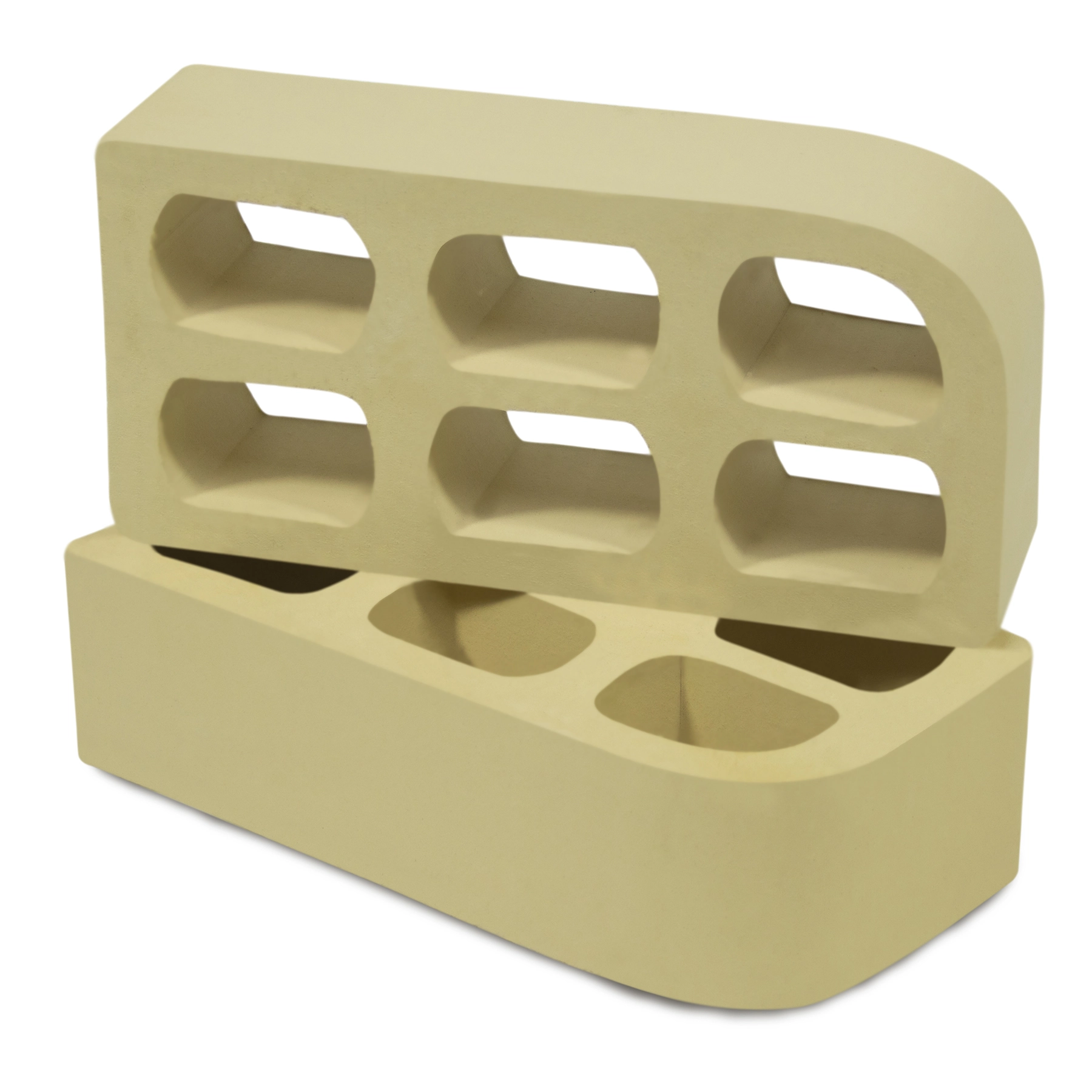 Tijolo Canto 5,3x9x19cm Branco Boa Vista