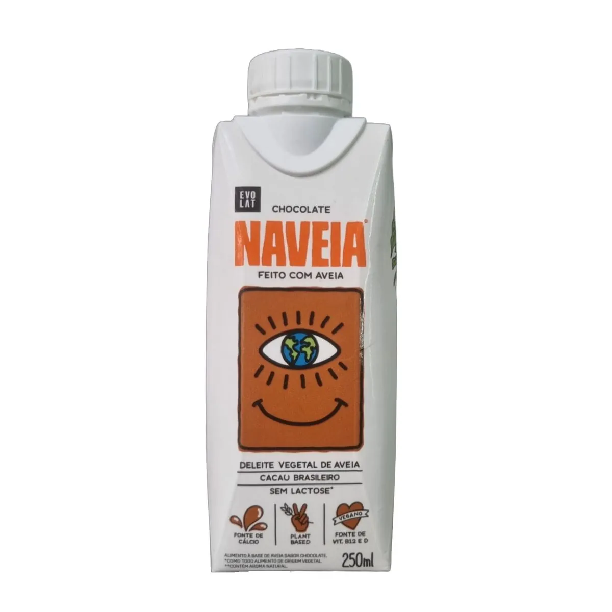 Bebida à Base De Aveia Chocolate Naveia Caixa 250ml