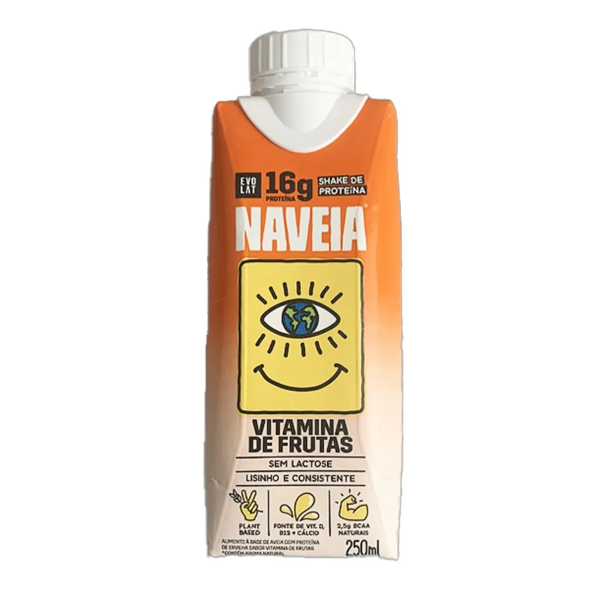 Shake Proteico Vitamina De Fruta 250ml Naveia