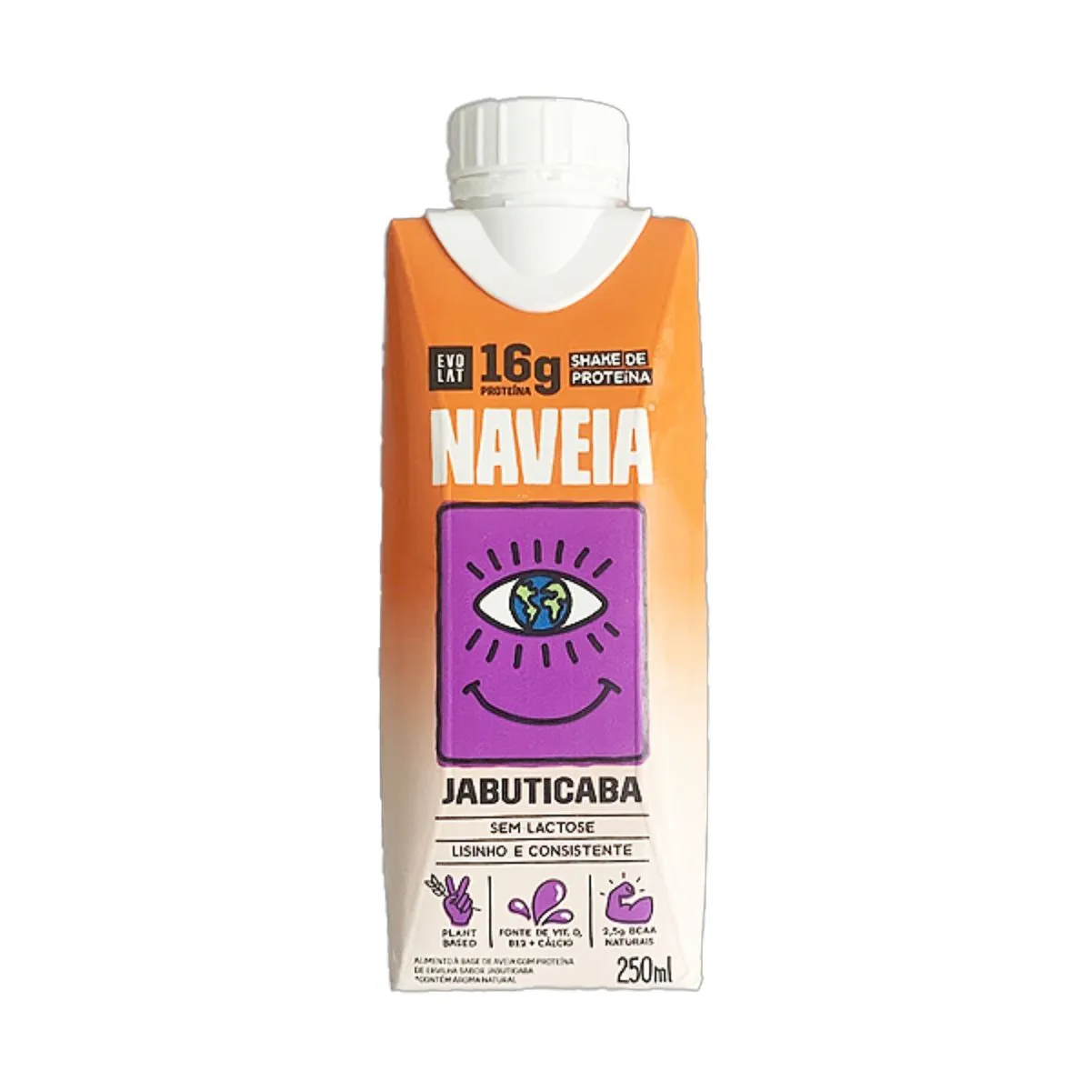 Shake Proteico Jabuticaba 250ml Naveia