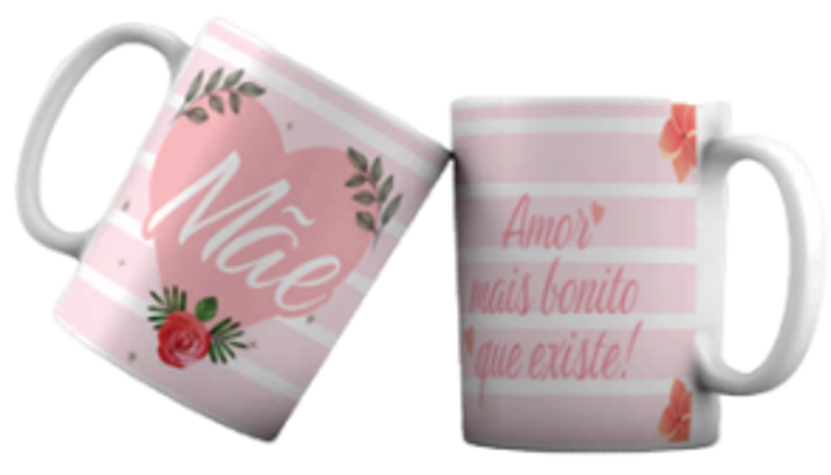 Caneca Porc Ret 300ml Frases Unita 1x1un