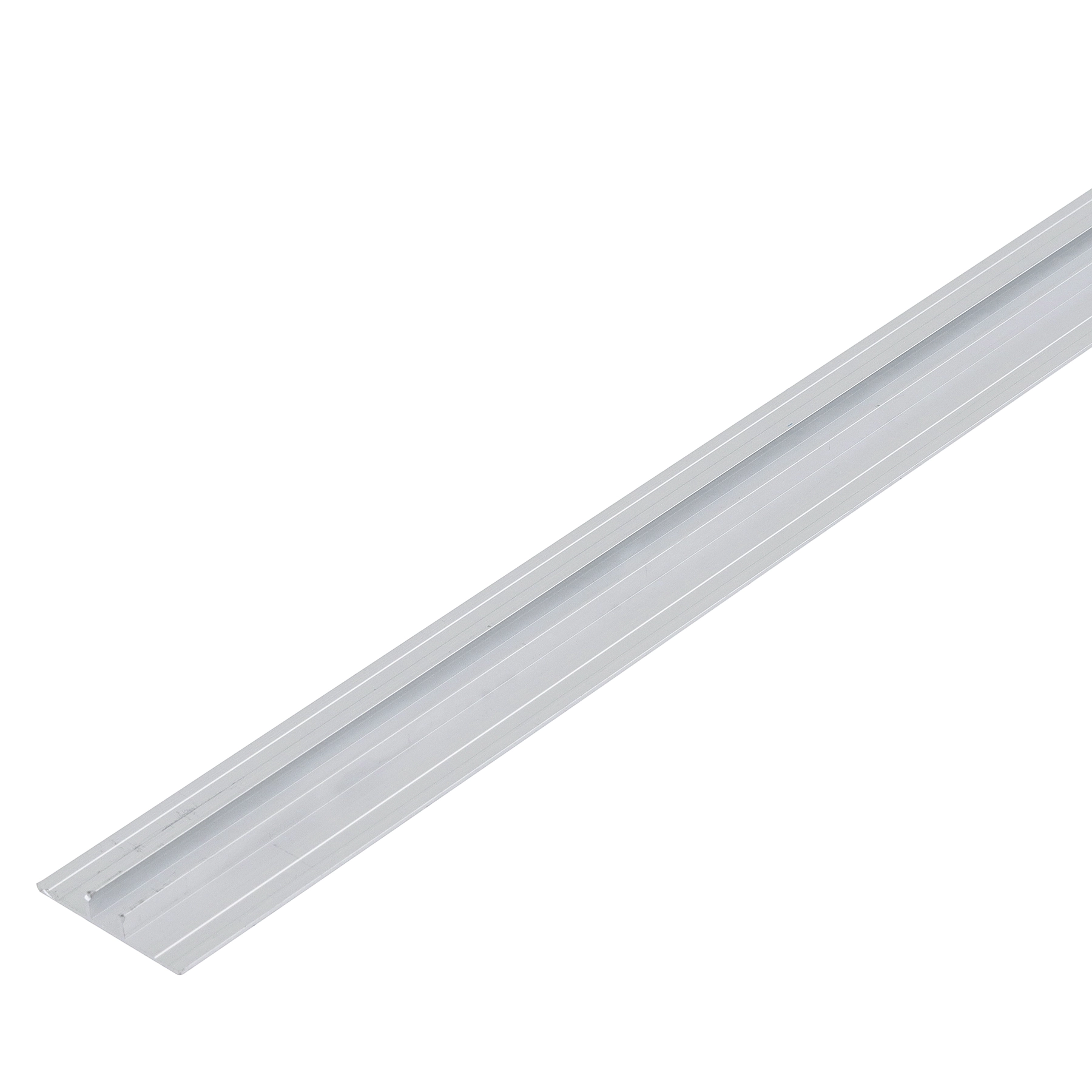 Perfil Vertical Reto Alumínio 3m x 38,1mm Prata Tamlyn