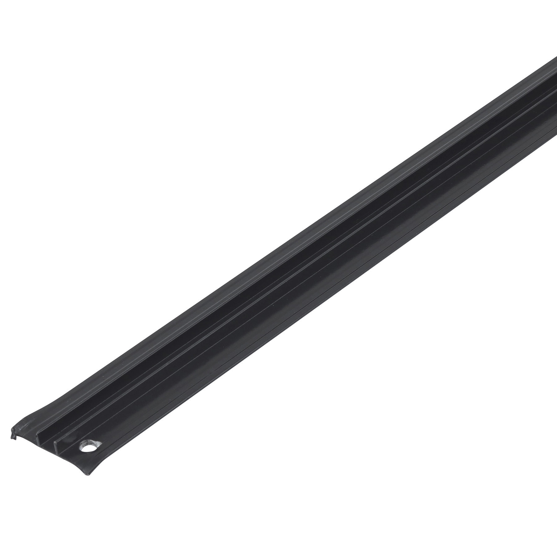 Perfil Vertical Reto Alumínio 3m x 38,1mm Preto Tamlyn