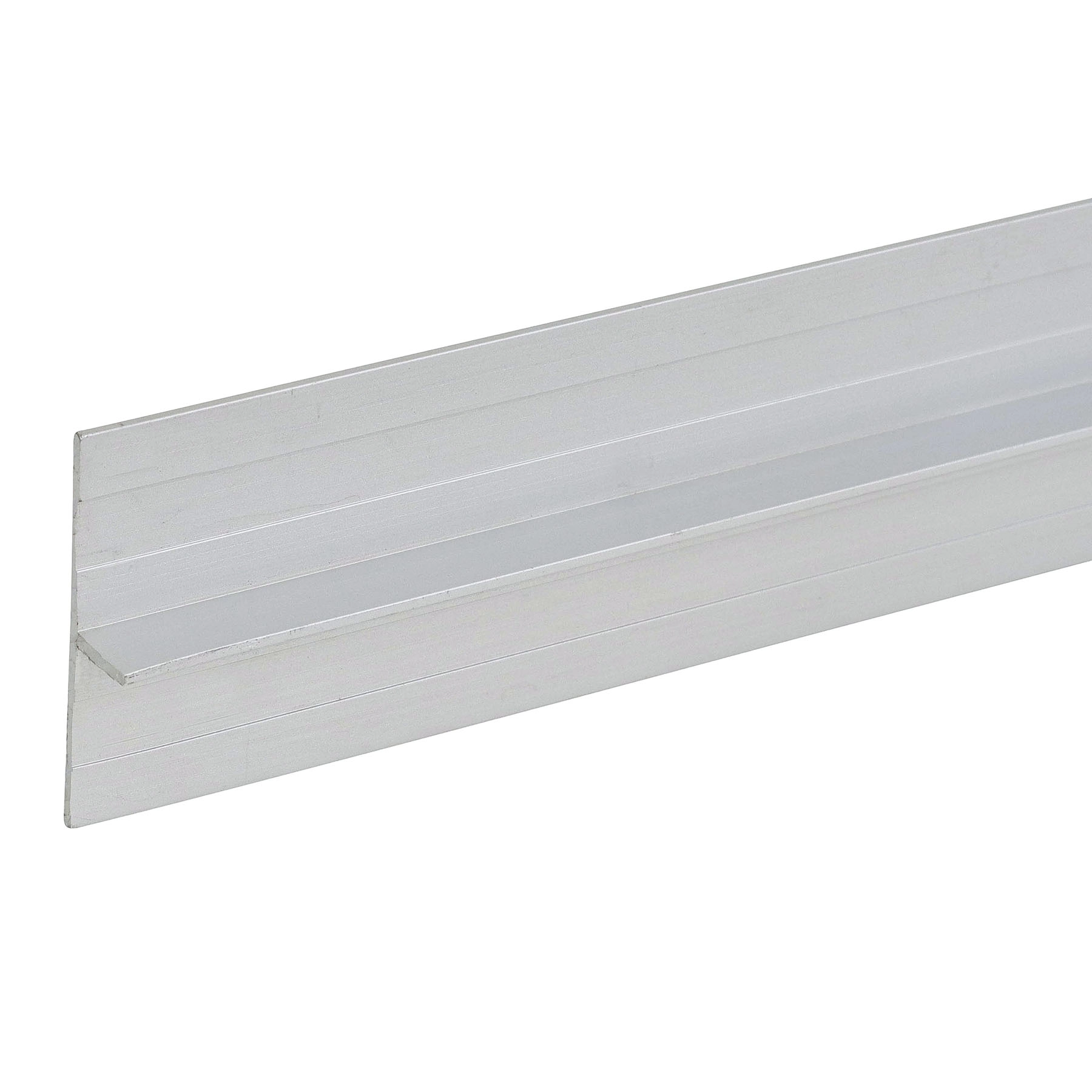 Perfil Expansivo Reto Alumínio 3m x 38,1mm Prata Tamlyn