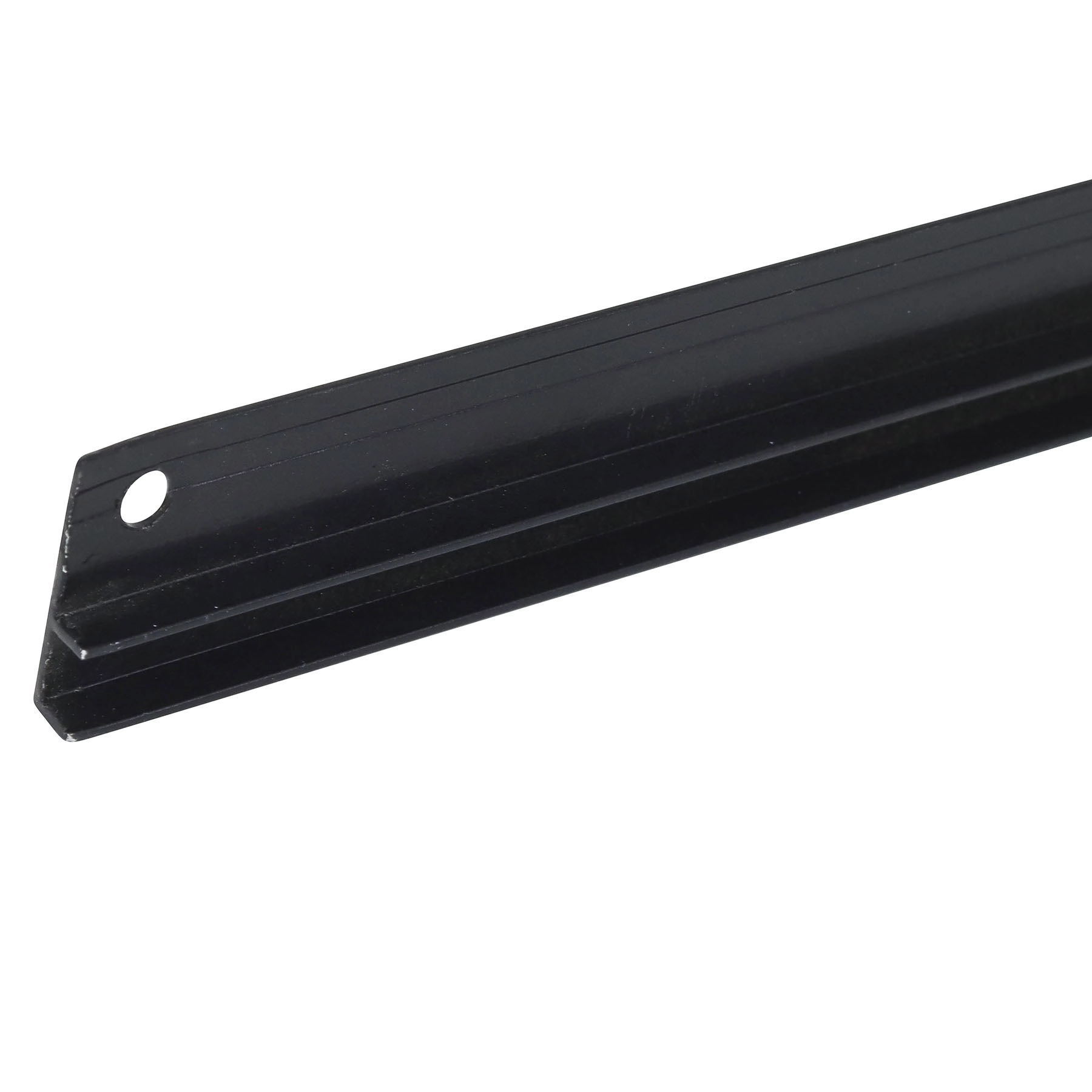 Perfil F Alumínio 3m x 25,9mm Preto Tamlyn