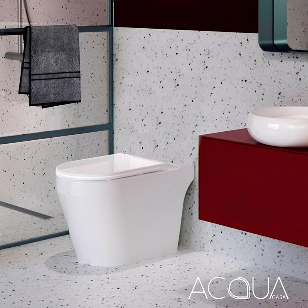 Vaso Sanitário Convencional Vulcano Premium Acqua Branco