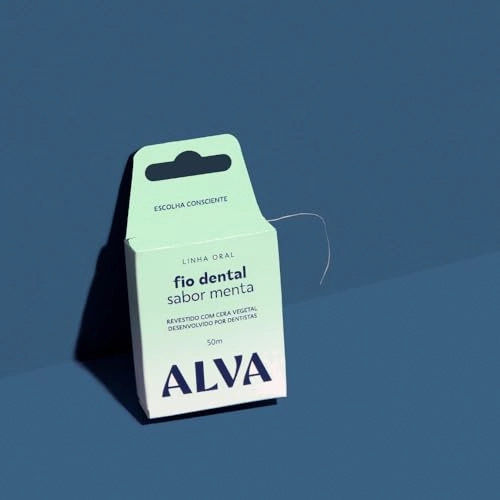 Fio Dental Menta Alva 50 M