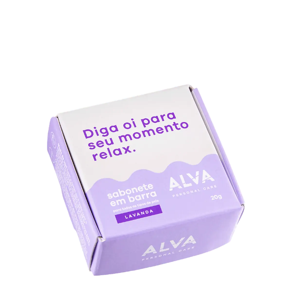 Sabonete Lavanda Em Barra Vegano Alva 20g