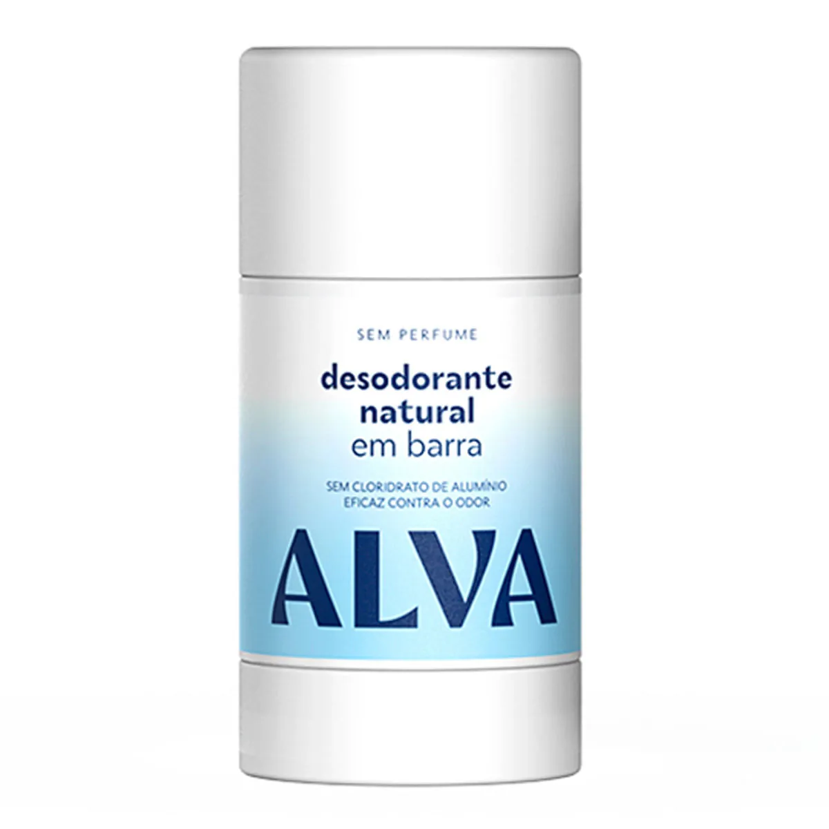 Desodorante Barra Sem Perfume Alva Natural 55g