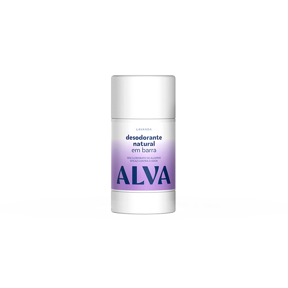 Desodorante Barra Lavanda Alva Natural 55g