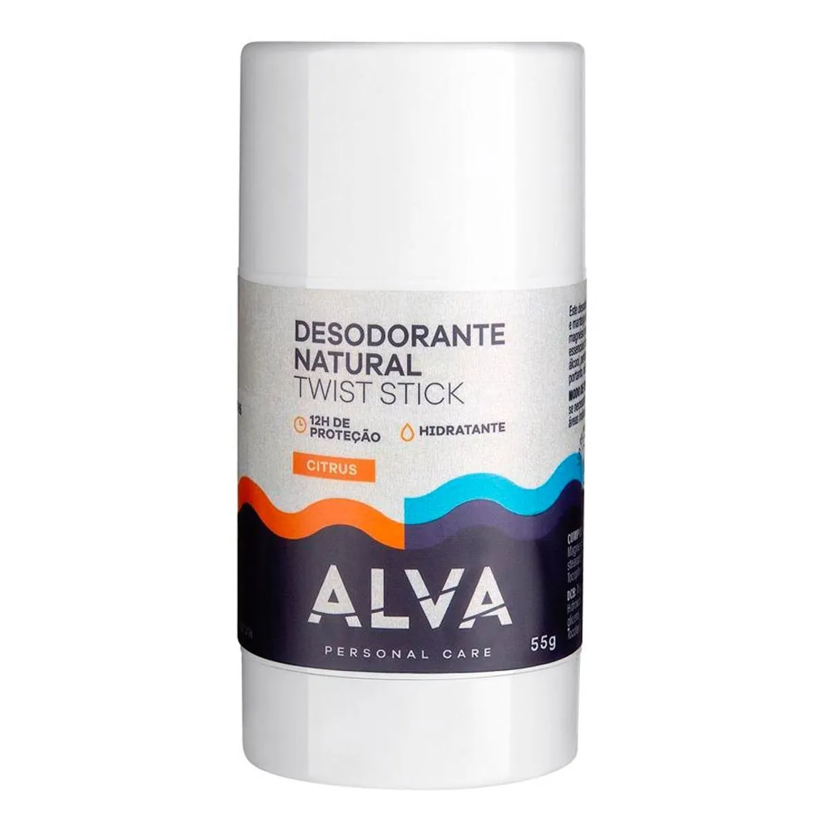 Desodorante Barra Citrus Alva Natural 55g