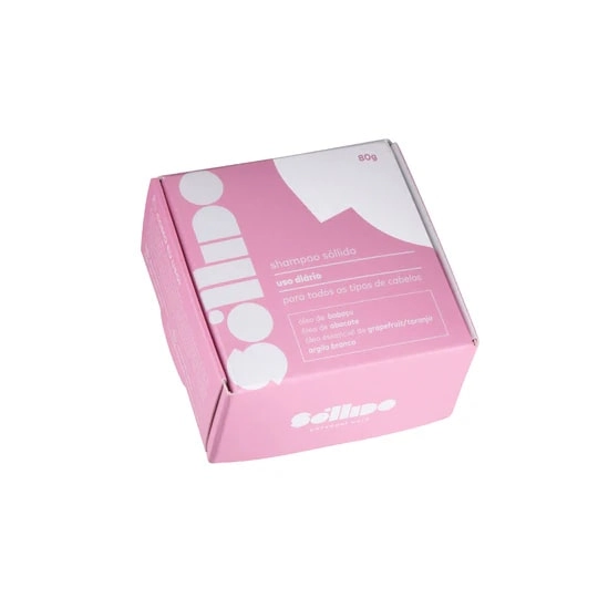 Shampoo Em Barra Sollido Uso Diario Todos Os Tipos De Cabelos 80g