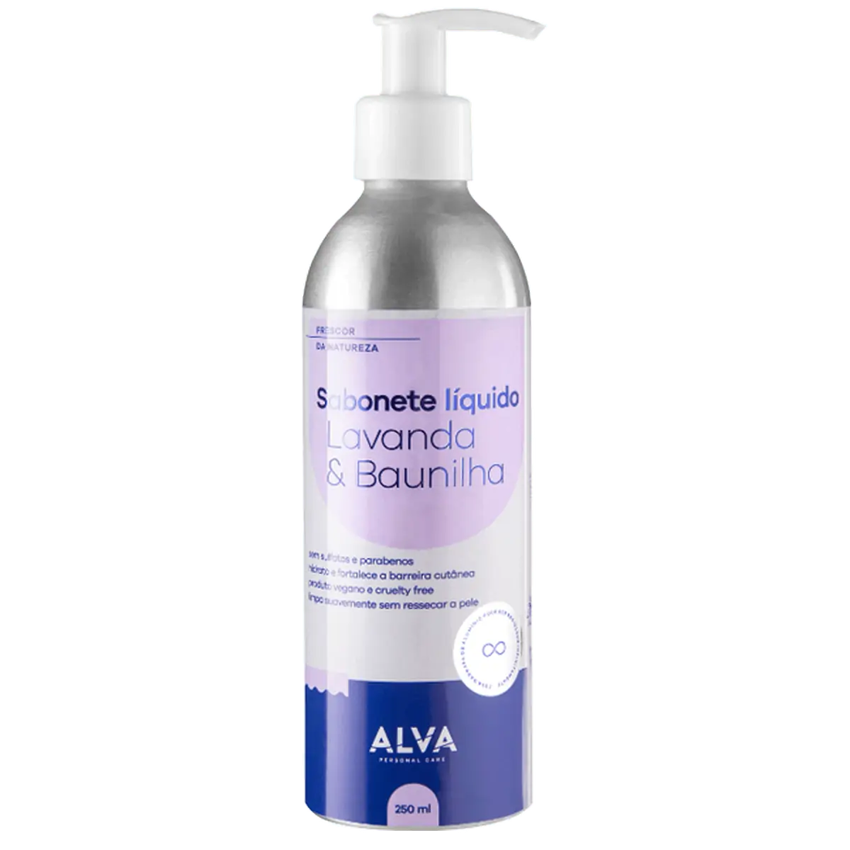 Sabonete Liq Alva Lavanda E Baunilha 250ml
