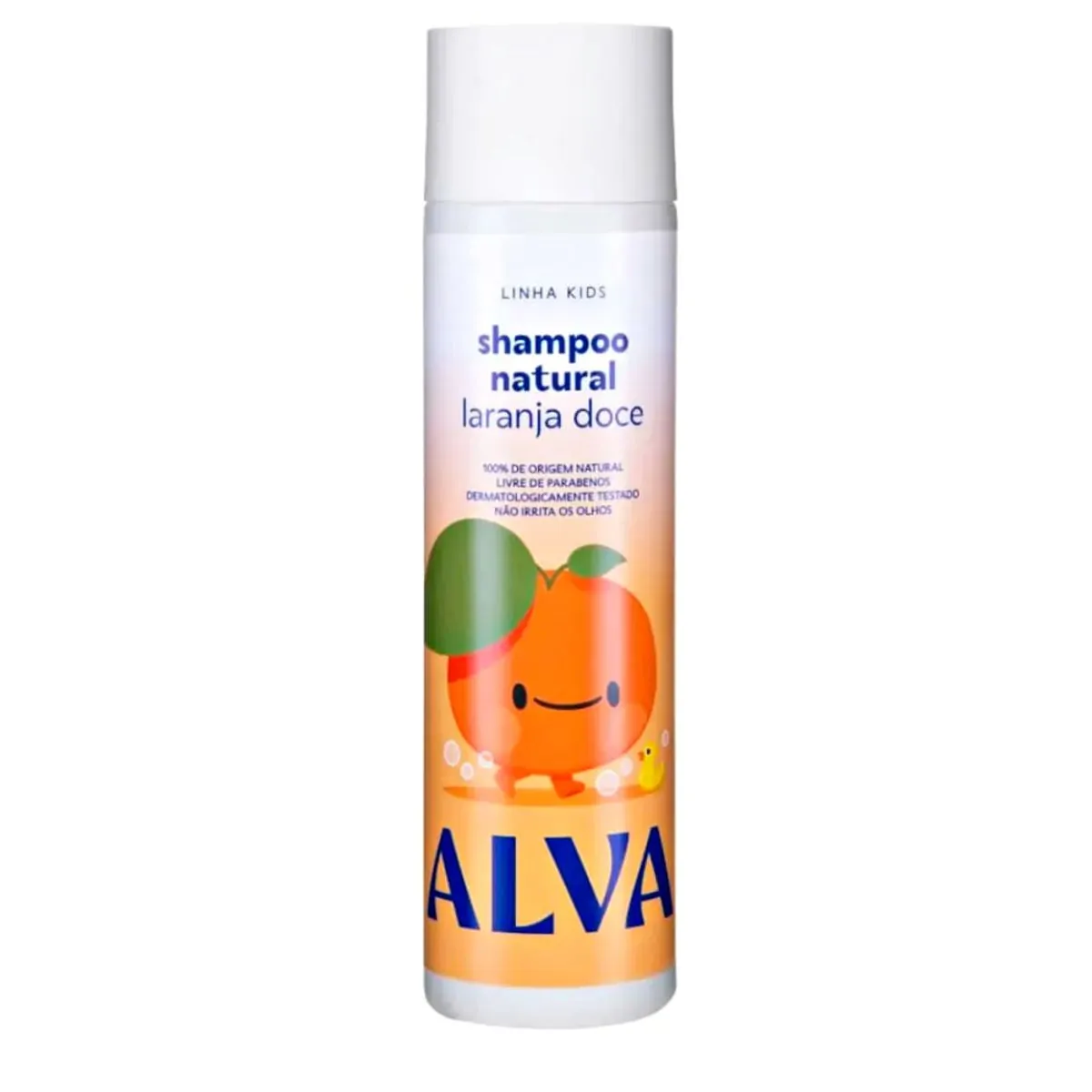 Shampoo Infantil Alva Laranja Doce E Baunilha 250ml