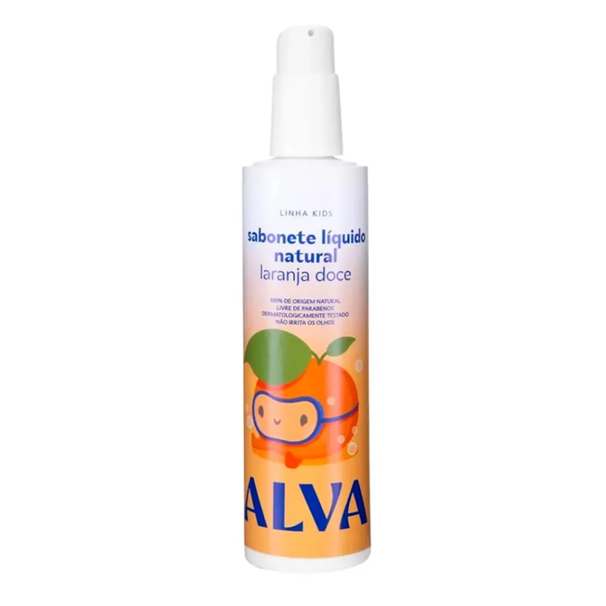 Sabonete Liquido Alva Laranja Doce E Baunilha 250ml