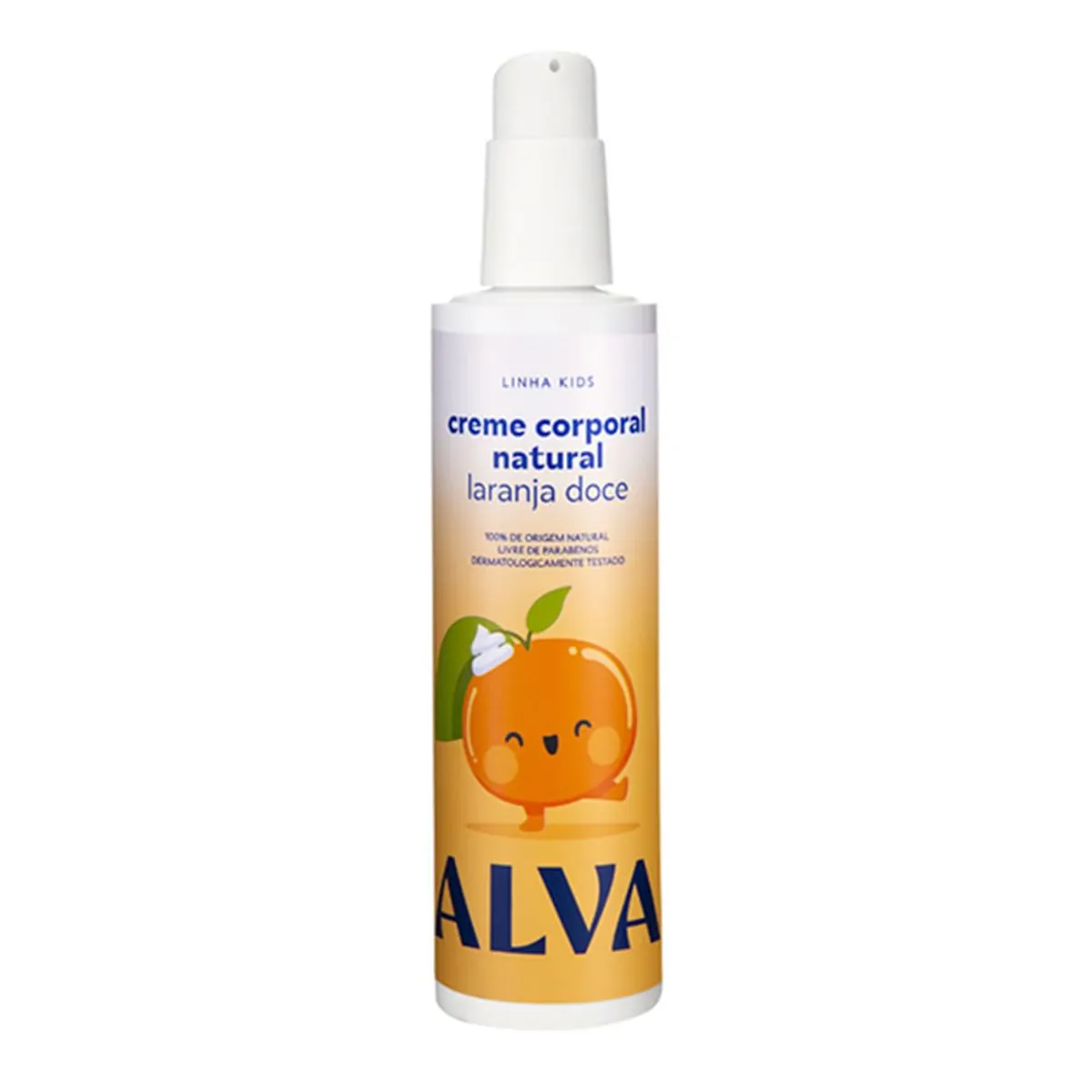 Hidratante Corporal Creme Alva Laranja Doce E Baunilha 250ml