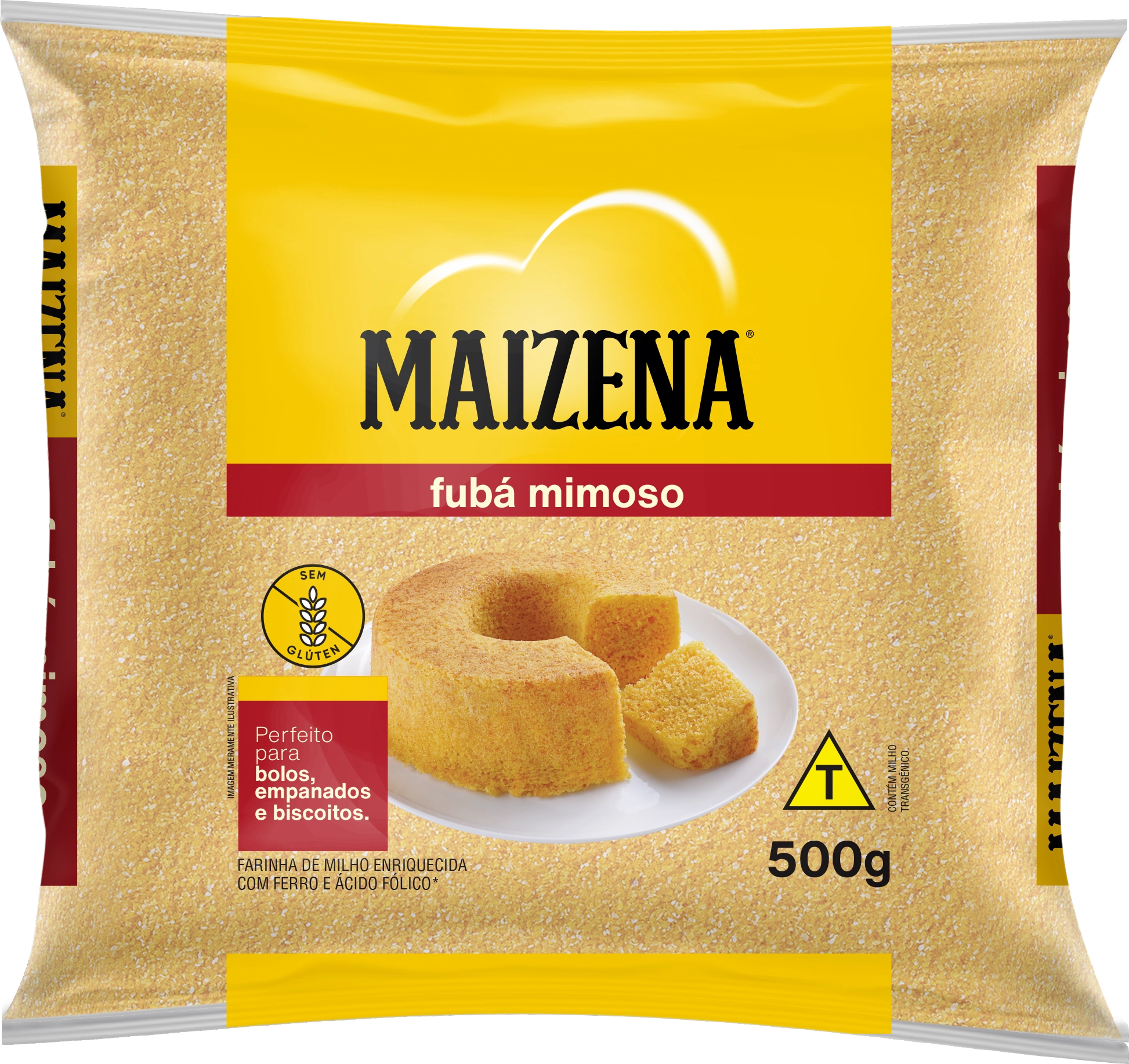 Fubá De Milho Mimoso Maizena Pacote 500g